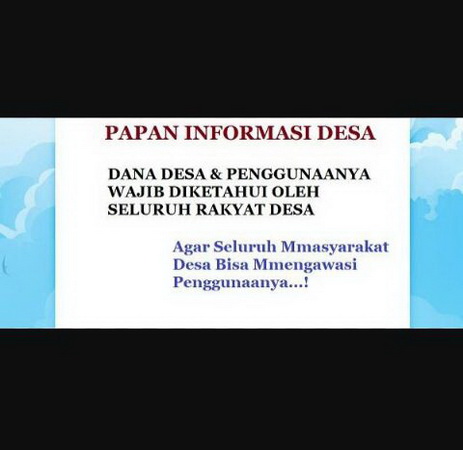 Harus Ada Transparansi Dana Desa Ke Masyarakat Kampa
